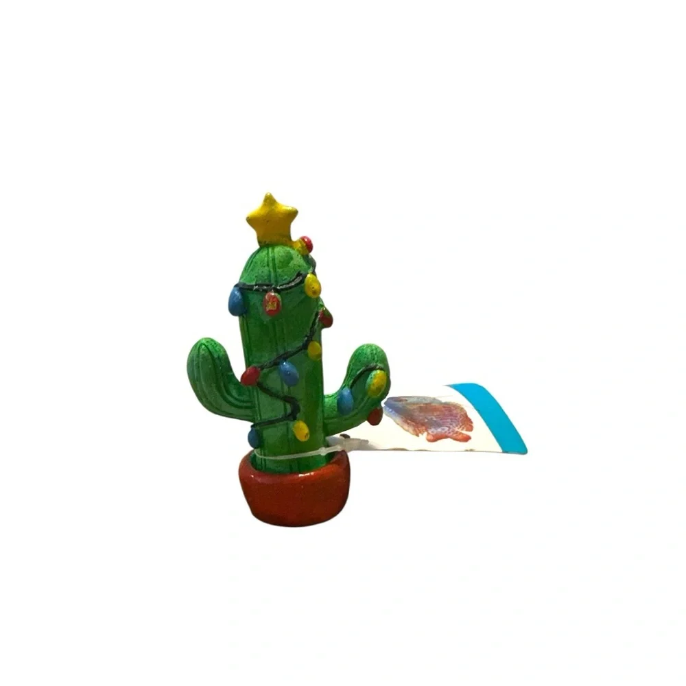 Imagitarium Christmas Cactus Aquarium Decor